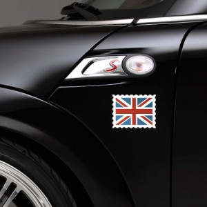 Stickers voiture drapeau anglais