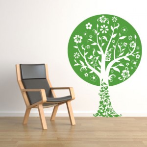 Sticker arbre féerique Sticker arbre féerique