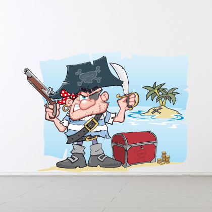 Sticker pirate