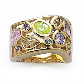 Bague plaqué or