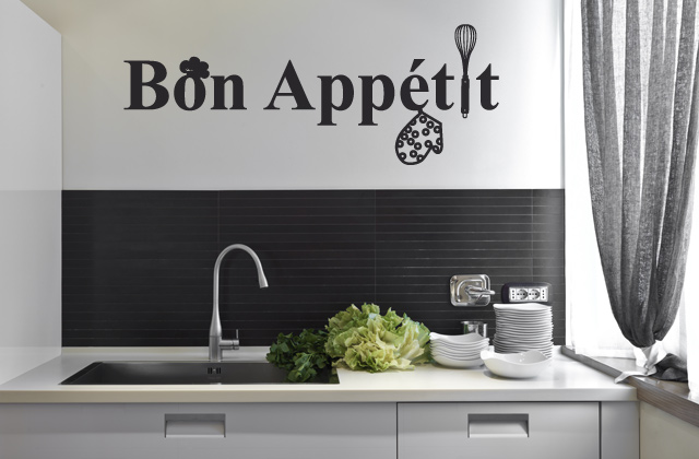 Sticker bon appétit Sticker bon appétit | Fanastick.com