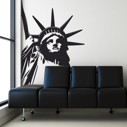 Sticker statue de la liberté Sticker statue de la liberté | Fanastick.com