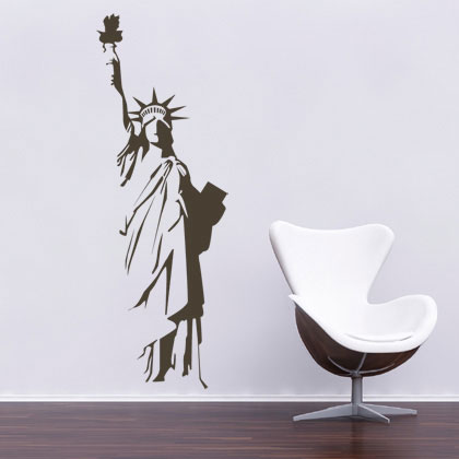 Sticker statue de liberté Sticker statue de liberté design | Fanastick.com