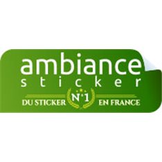 8 stickers miroirs vagues