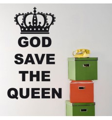 Sticker God save the queen