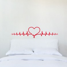  Sticker Battements de coeur