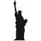 Sticker Silhouette statue liberté - stickers new york & stickers muraux - fanastick.com
