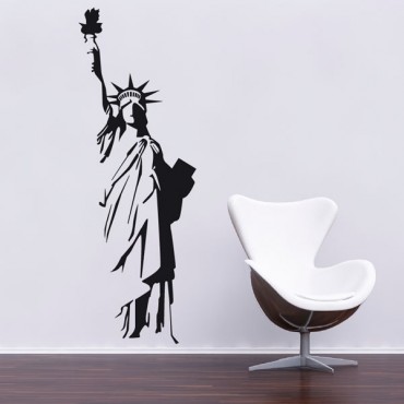 Sticker Statue de la liberté - stickers new york & stickers muraux - fanastick.com