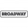 Sticker Broadway - stickers new york & stickers muraux - fanastick.com