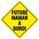 Sticker Future maman à bord - stickers bébé à bord & stickers muraux - fanastick.com