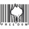 Sticker Freedom - stickers design & stickers muraux - fanastick.com