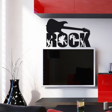 Sticker Rock - stickers musique & stickers muraux - fanastick.com