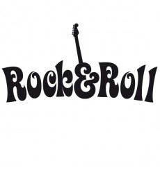 Sticker Rock & Roll 70's