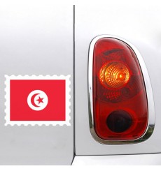 Sticker Drapeau Tunisie