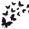 Sticker Envol de papillons - stickers papillon & stickers muraux - fanastick.com