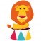 Sticker Lion sur podium - stickers animaux enfant & stickers enfant - fanastick.com