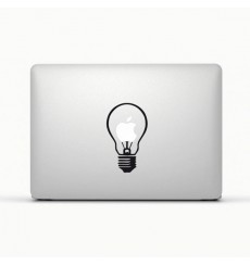 Sticker Ampoule pour Macbook et Ipad