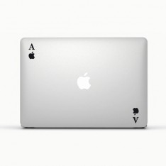  Sticker As de pomme pour Macbook et Ipad