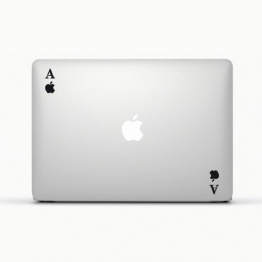 Sticker As de pomme pour Macbook et Ipad - stickers macbook et ipad & stickers muraux - fanastick.com