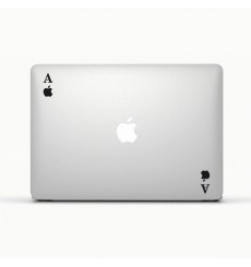 Sticker As de pomme pour Macbook et Ipad