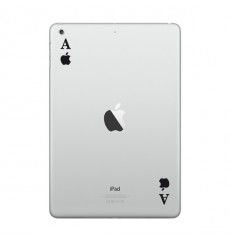Sticker As de pomme pour Macbook et Ipad