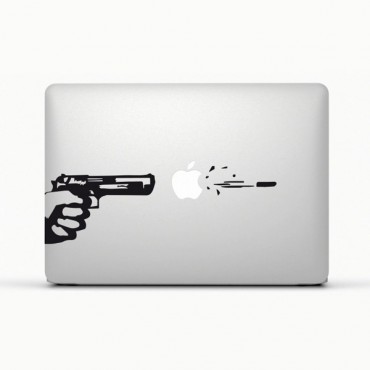 Sticker Pistolet pour Macbook et Ipad - stickers macbook et ipad & stickers muraux - fanastick.com