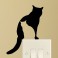 Sticker silhouettes de chats - stickers chat & stickers muraux - fanastick.com