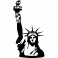 Sticker Statue de la Liberté - stickers new york & stickers muraux - fanastick.com