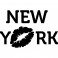 Sticker New York avec baiser - stickers new york & stickers muraux - fanastick.com