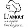 Sticker “L’amour ça se cuisine…” - stickers citations & stickers muraux - fanastick.com