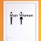 Sticker WC Man & Women - stickers porte & stickers deco - fanastick.com