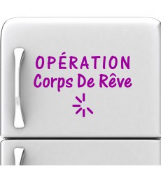 Sticker Operation corps de rêve