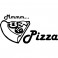 Sticker déco Mmm...Pizza - stickers cuisine & stickers muraux - fanastick.com