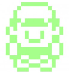 Sticker phosphorescent Super Mario Pixel