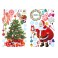 Sticker Père Noël, sapin et boules de Noël - dropshipping-vps  & stickers muraux - fanastick.com