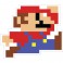 Sticker Mario pixelisé - stickers chambre garçon & stickers enfant - fanastick.com