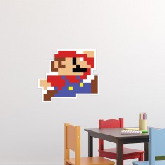  Sticker Mario pixelisé