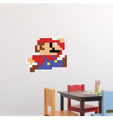 Sticker Mario pixelisé