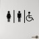 Sticker Homme, Femme, Handicapé - stickers wc & stickers toilette - fanastick.com