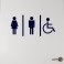 Sticker Homme, Femme, Handicapé - stickers wc & stickers toilette - fanastick.com