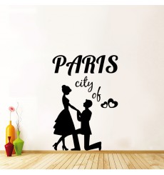 Sticker Paris ville de l'amour
