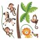 Sticker Animaux de la Jungle - stickers chambre bébé & stickers enfant - fanastick.com