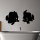 Sticker Couple poisson - stickers salle de bain & stickers muraux - fanastick.com