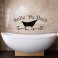 Sticker Salle de bain design baignoire - stickers salle de bain & stickers muraux - fanastick.com