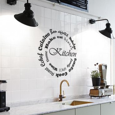 Sticker “Kitchen” - stickers citations & stickers muraux - fanastick.com