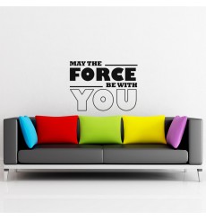 Sticker May the force be with you