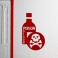 Sticker Bouteille de poison - stickers pirates & stickers enfant - fanastick.com
