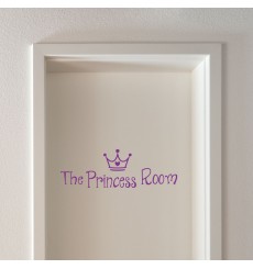 Sticker porte La chambre de princesse