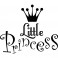 Sticker Little Princess - stickers princesse & stickers enfant - fanastick.com