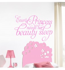 Sticker Every princess need her Beauty sleep